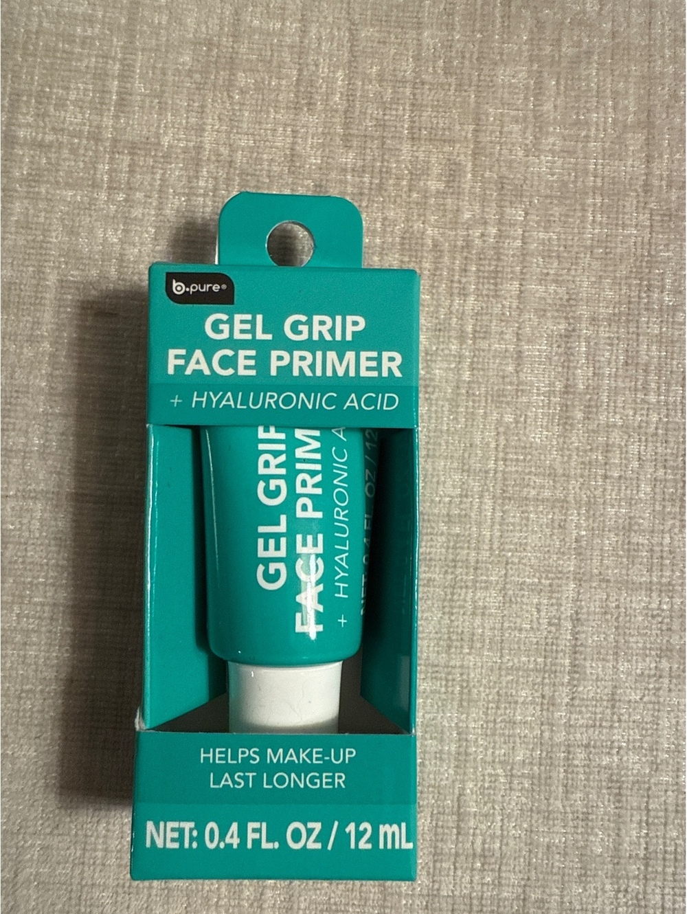 b.pure Gel Grip Face Primer with Hyaluronic Acid 0.4 fl oz / 12 mL